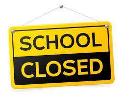 School Closed Sign